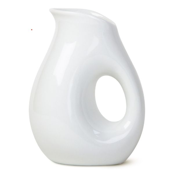 Whiteware Oval Pitcher - 2 sizes