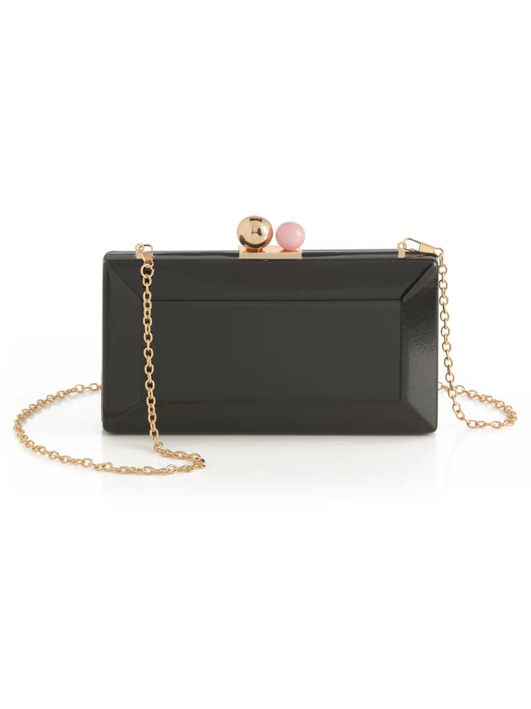 Mackenzie Minaudiere Clutch - (three colors)