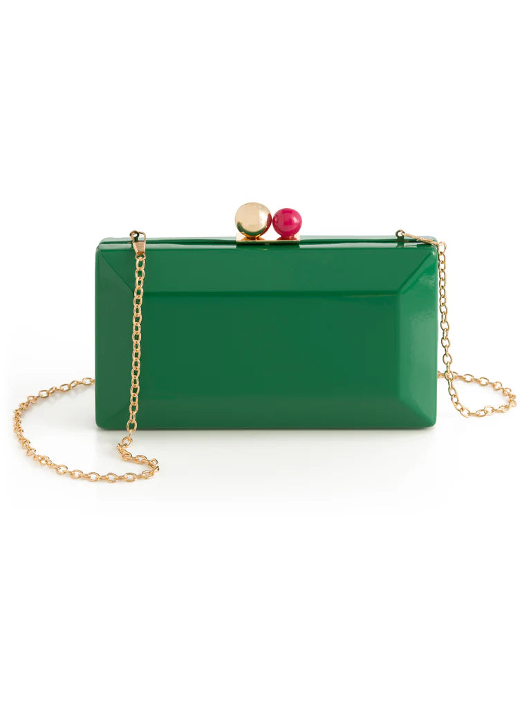 Mackenzie Minaudiere Clutch - (three colors)