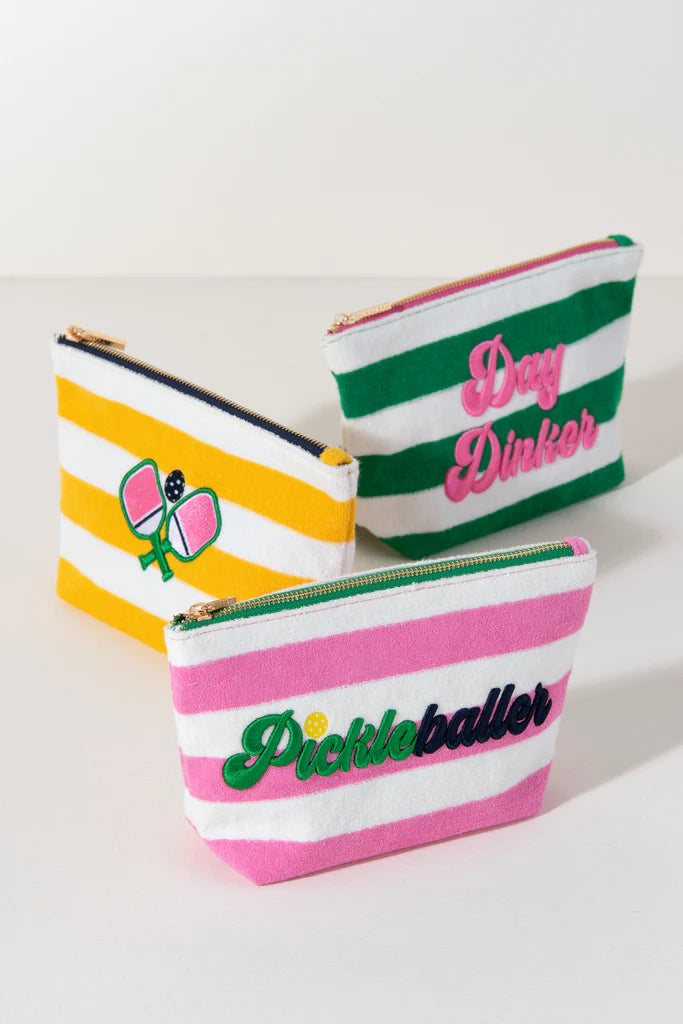 Pickleball Zip Pouch - (three styles)