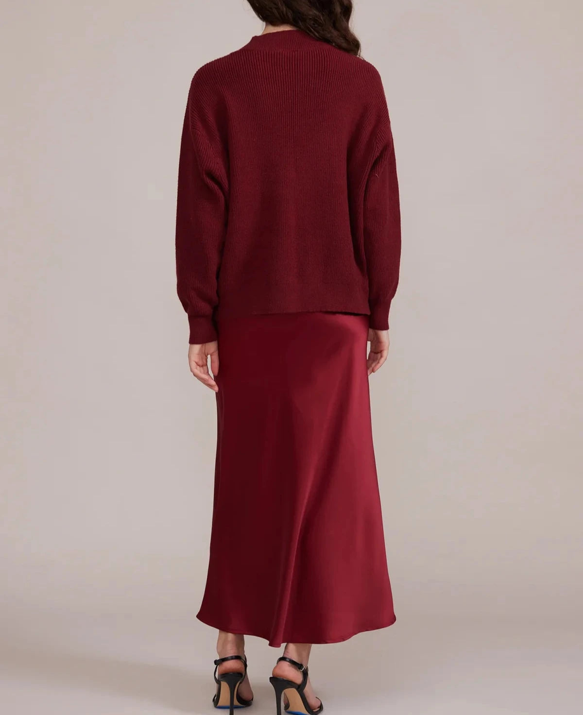 Britton Sweater - Maroon