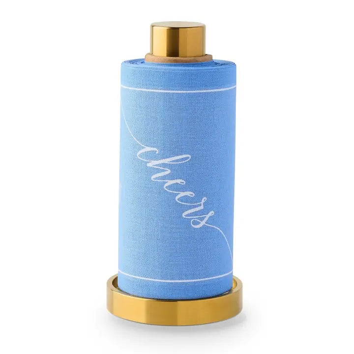 Periwinkle Blue Cocktail Napkin Roll