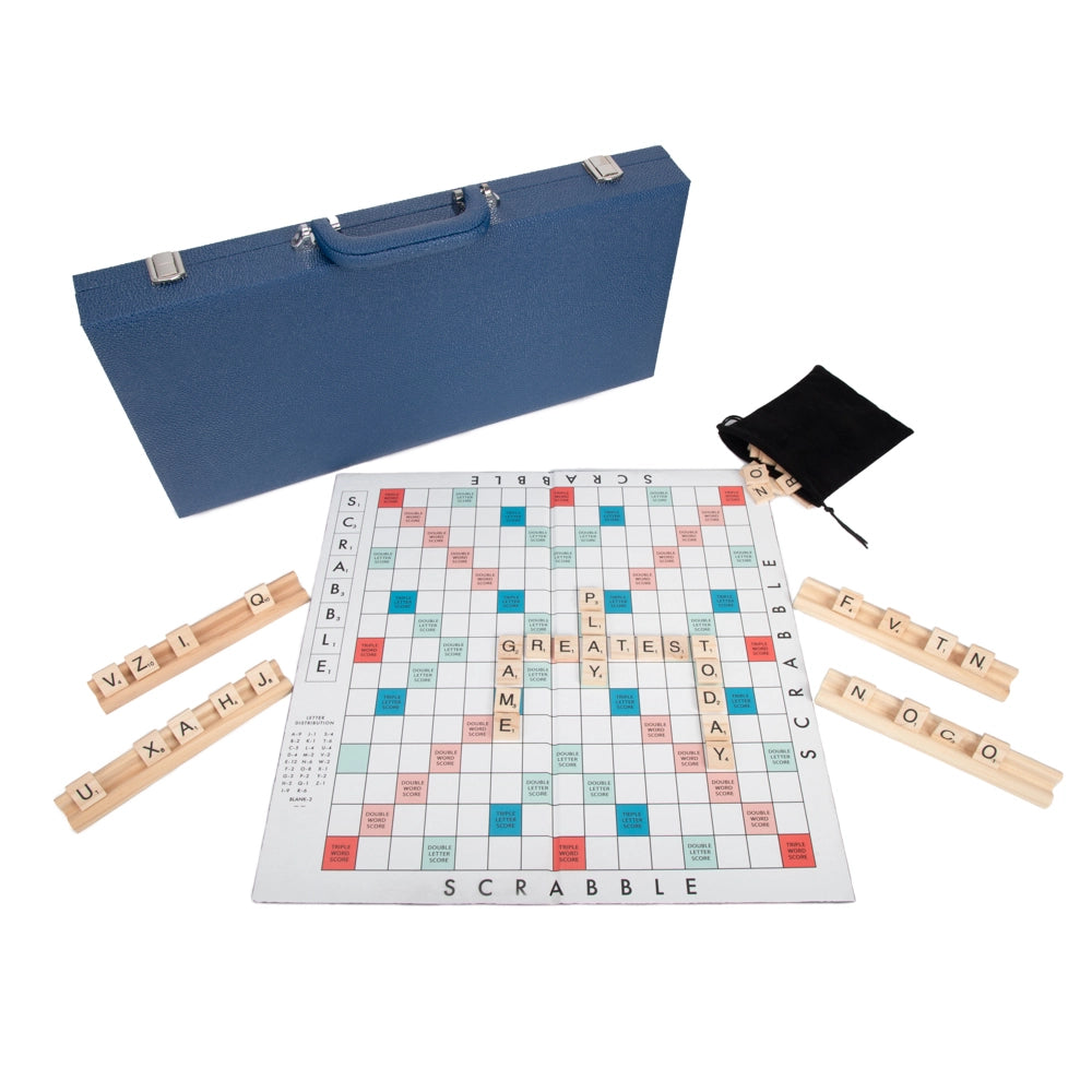 Onyx Scrabble Set (Blue)