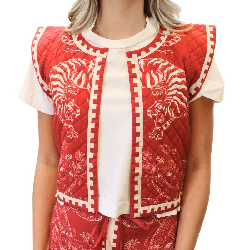 Anna Cate Scarlet Vest