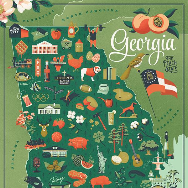 Georgia Puzzle - 500pc