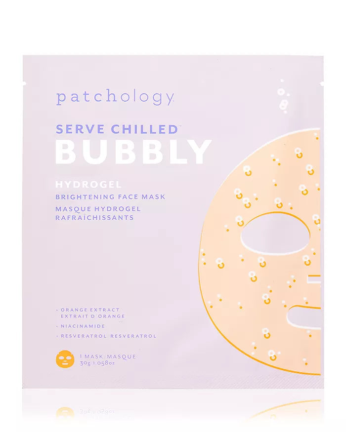 Serve Chilled Bubbly Brightening Hydrogel Mask