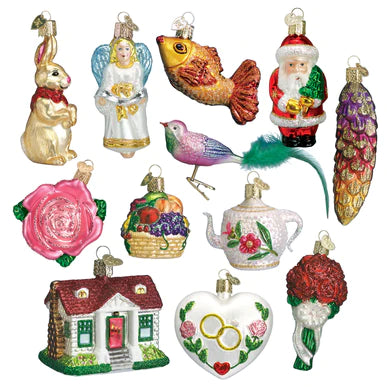 Bride's Ornaments Collection - (twelve pieces)