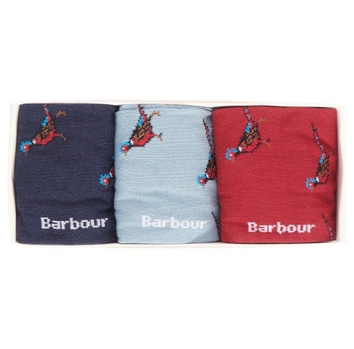 Barbour Pheasant Socks Gift Box