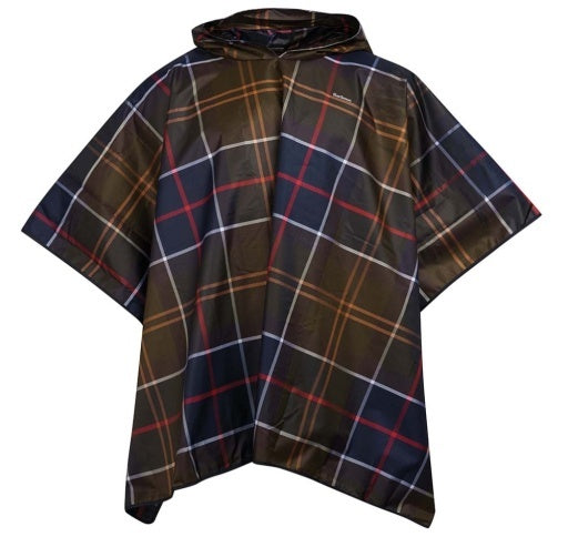 Barbour Tartan Showerproof Poncho