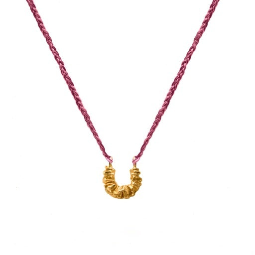 Pink Agaricus Necklace