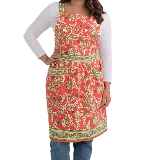 Pomegranate Harvest Pinecone Apron