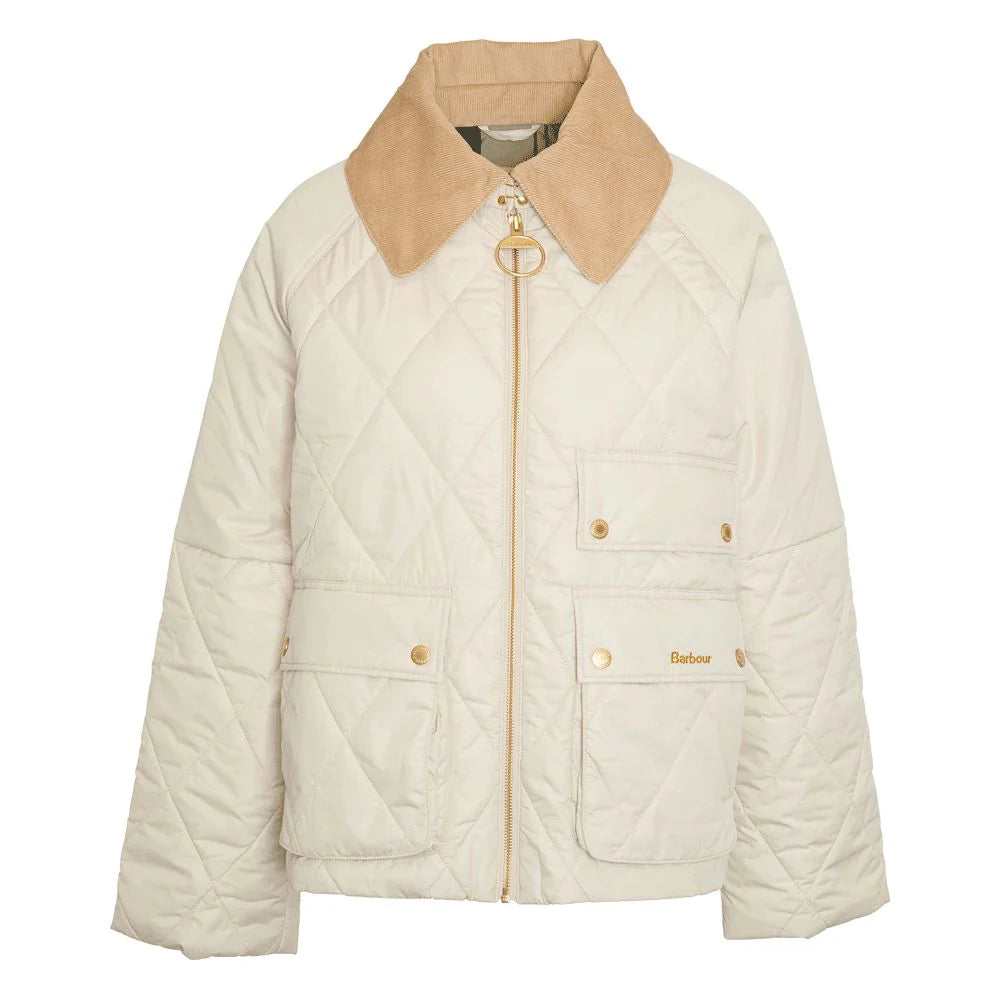 Barbour Milby Quilt Jacket - Oatmeal