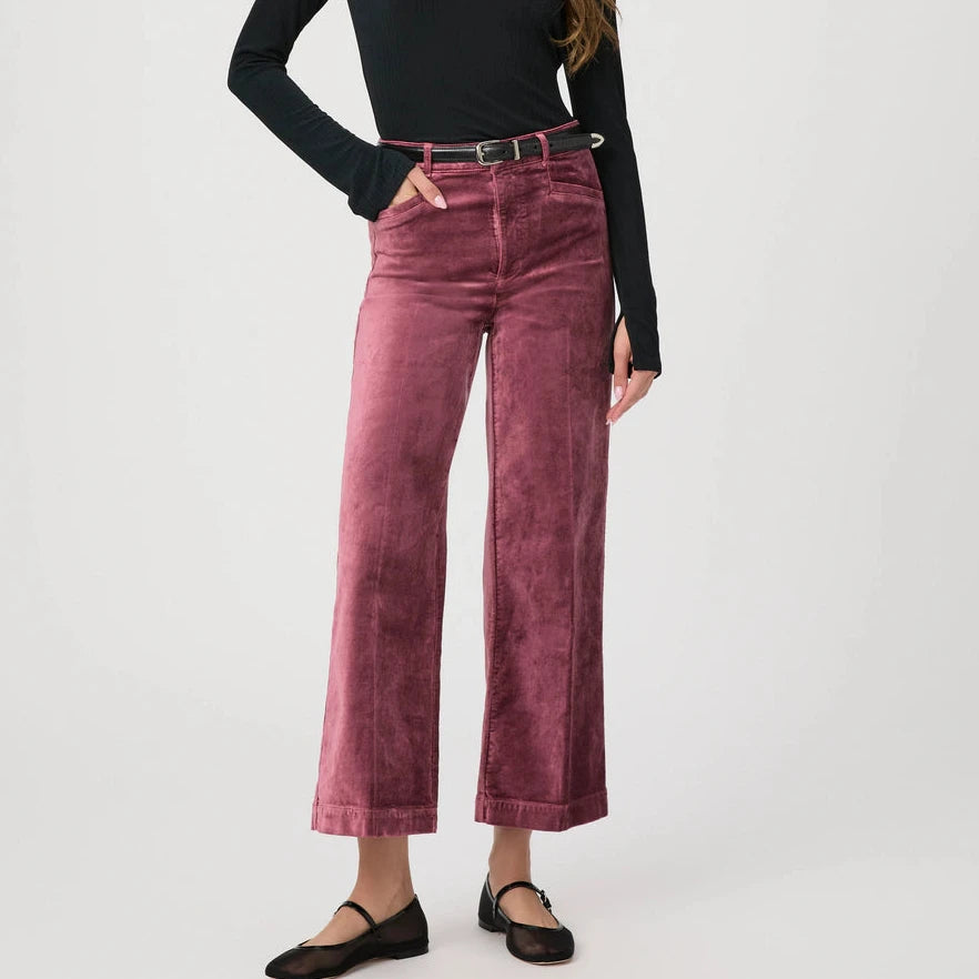 Paige Anessa Trouser - Rose Tea