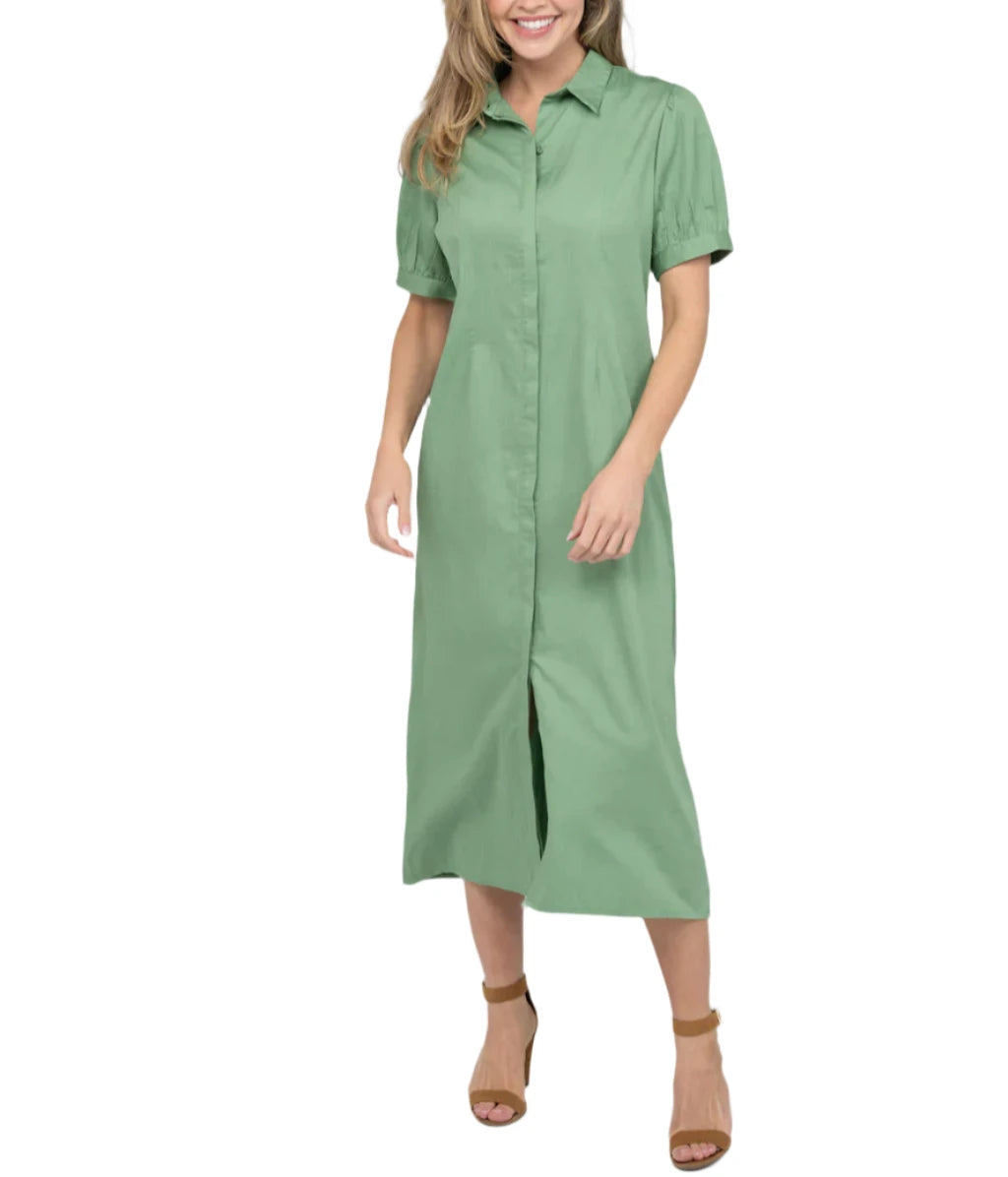 Beau & Ro Kris Dress - Fern Green