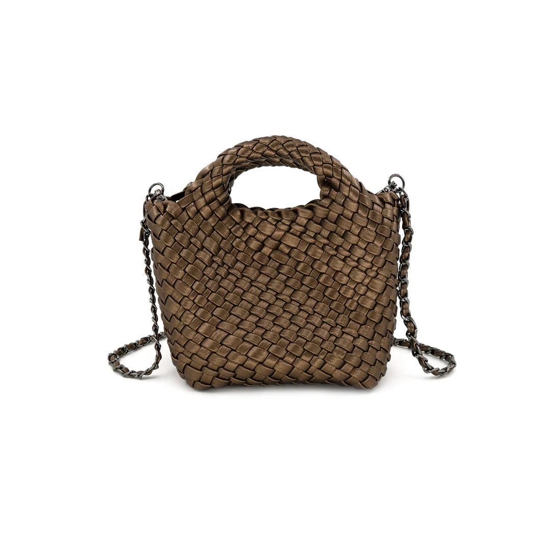 Woven Mini Tote - (multiple colors)