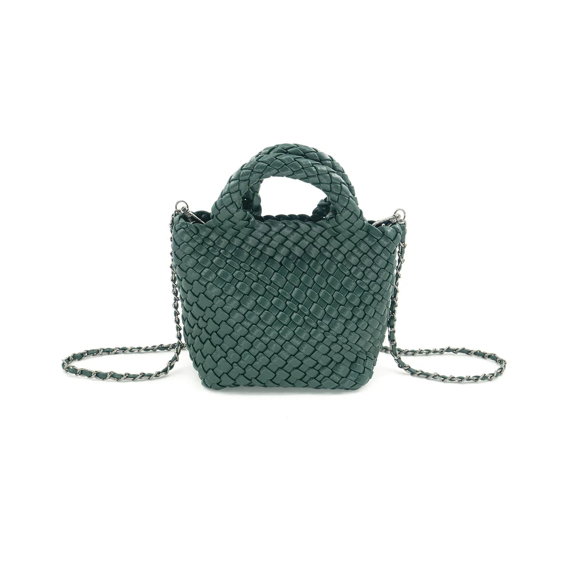 Woven Mini Tote - (multiple colors)