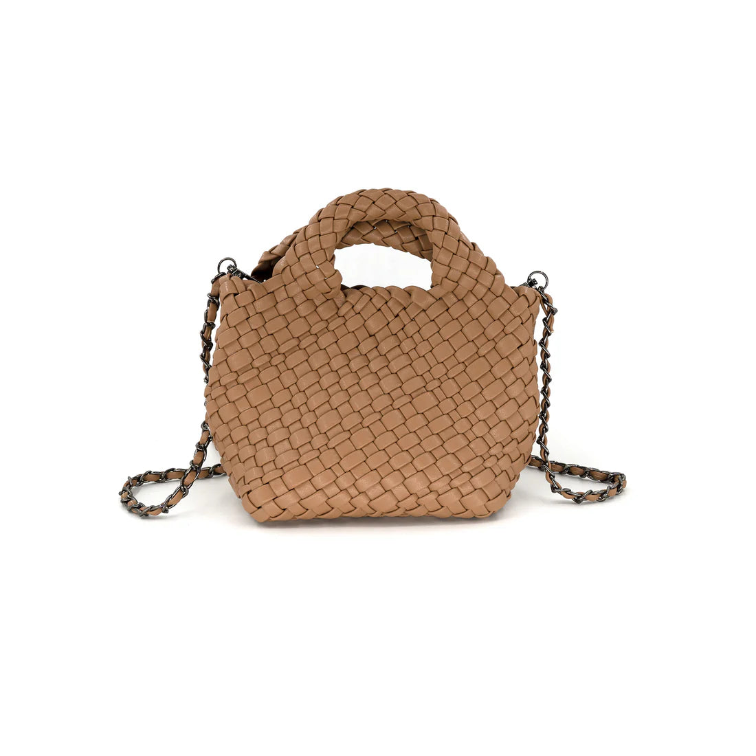 Woven Mini Tote - (multiple colors)