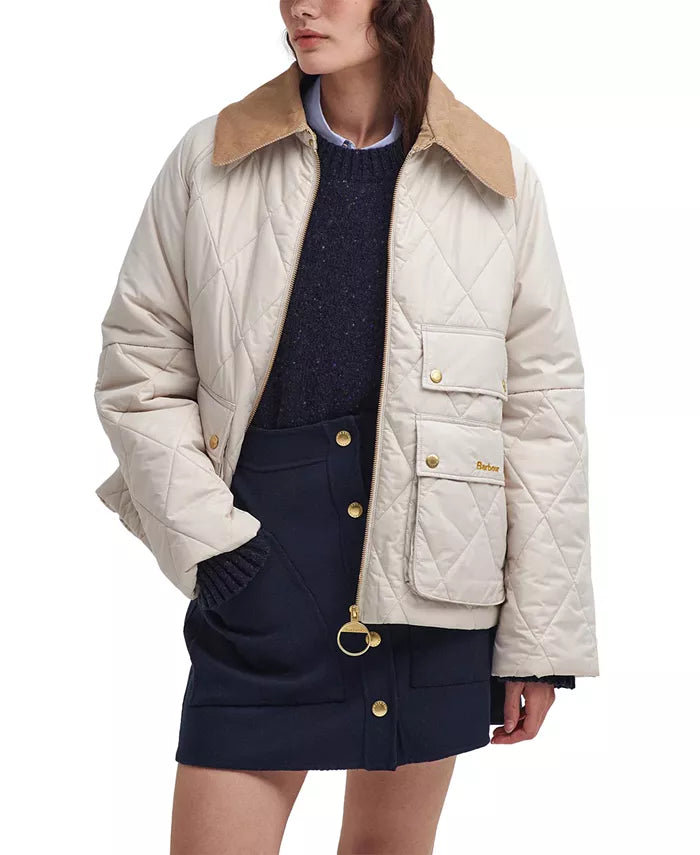 Barbour Milby Quilt Jacket - Oatmeal