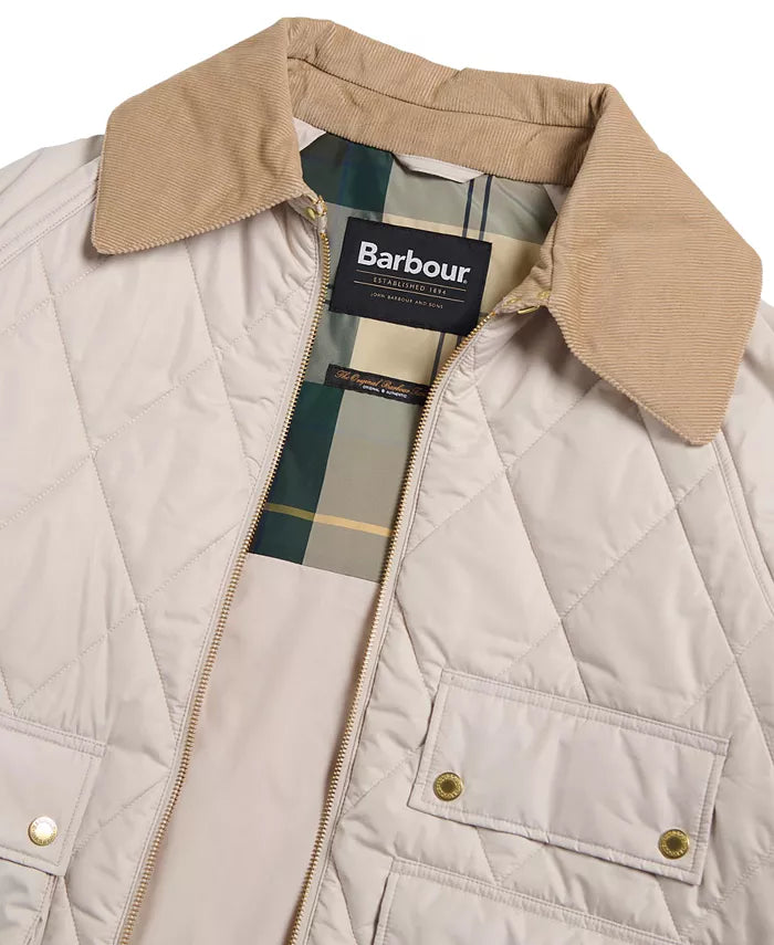 Barbour Milby Quilt Jacket - Oatmeal