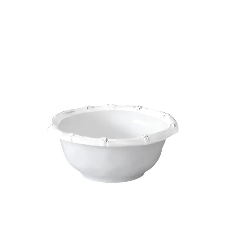 Beatriz Ball Melamine Bamboo Small Dip Bowl - White