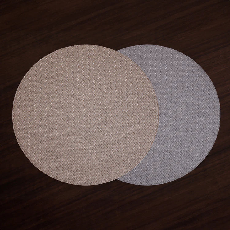 Reversible 15" Round Placemats Set of 4 - 3 Varieties