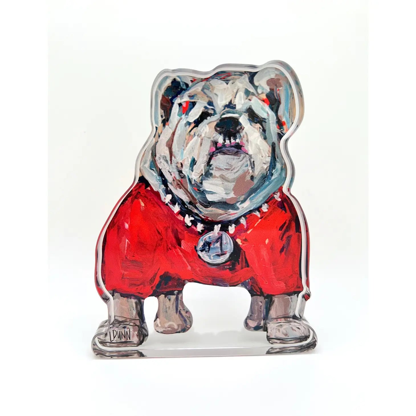 Acrylic Game Day Bulldog