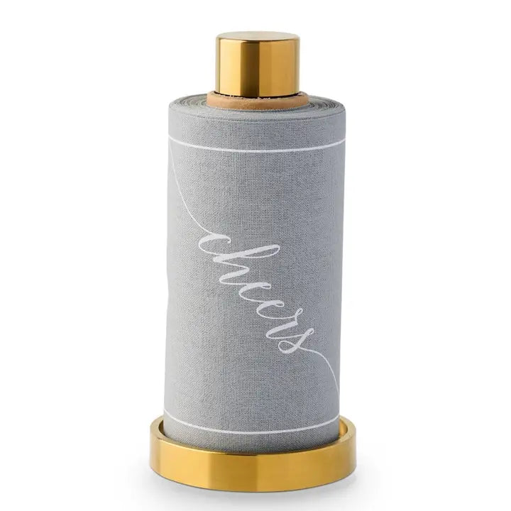 Silver Fox Cocktail Napkin Roll