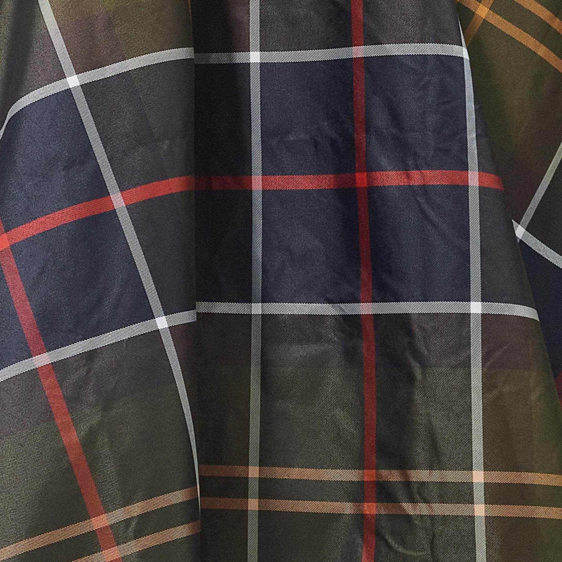 Barbour Tartan Showerproof Poncho