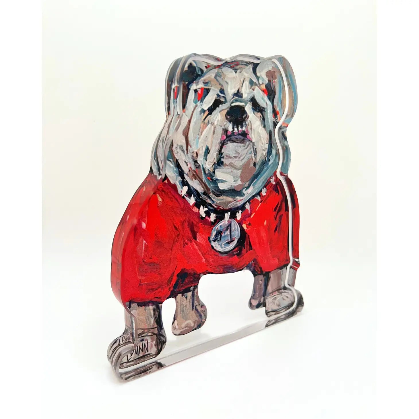 Acrylic Game Day Bulldog