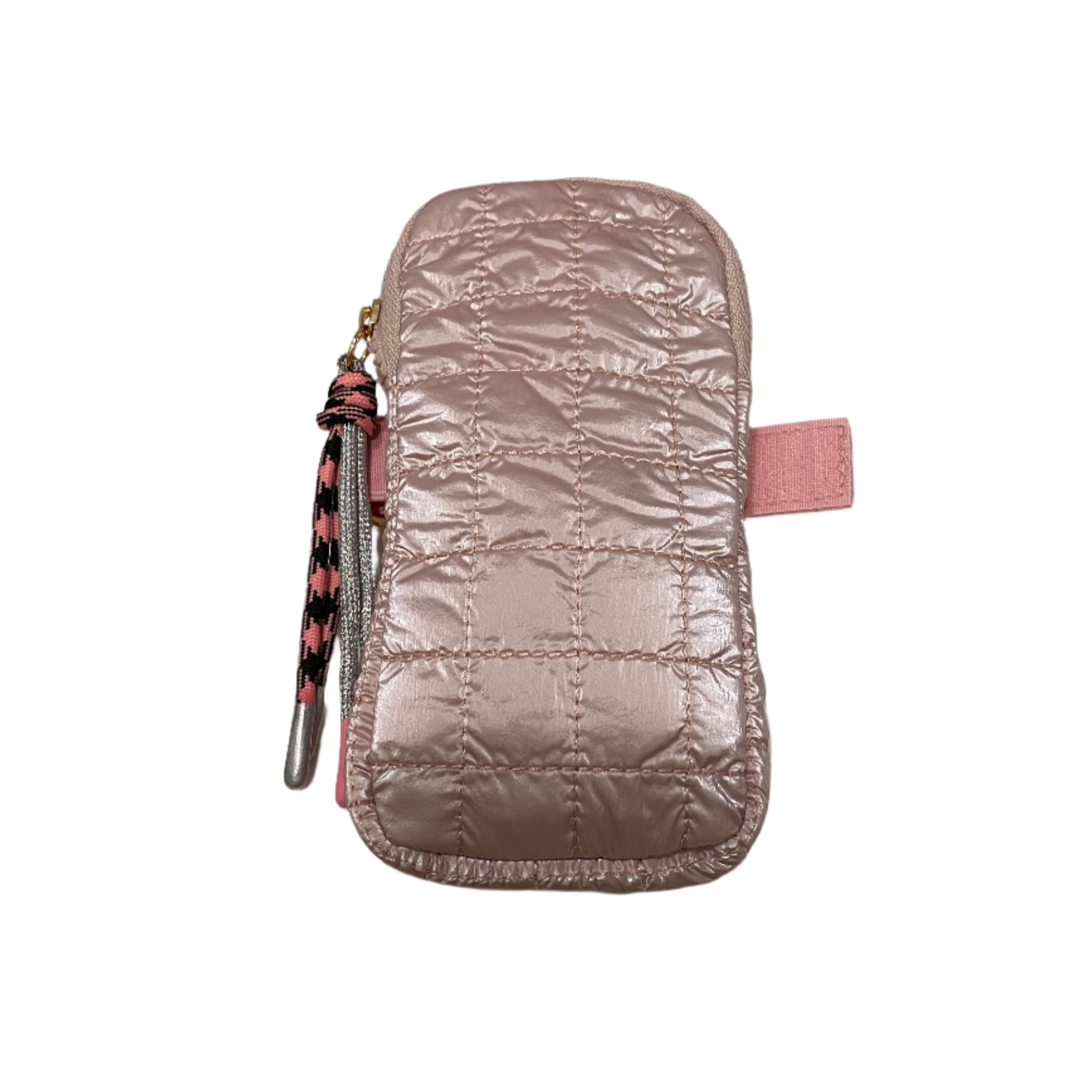 Quilted Nylon Phone Holder - (four colors)