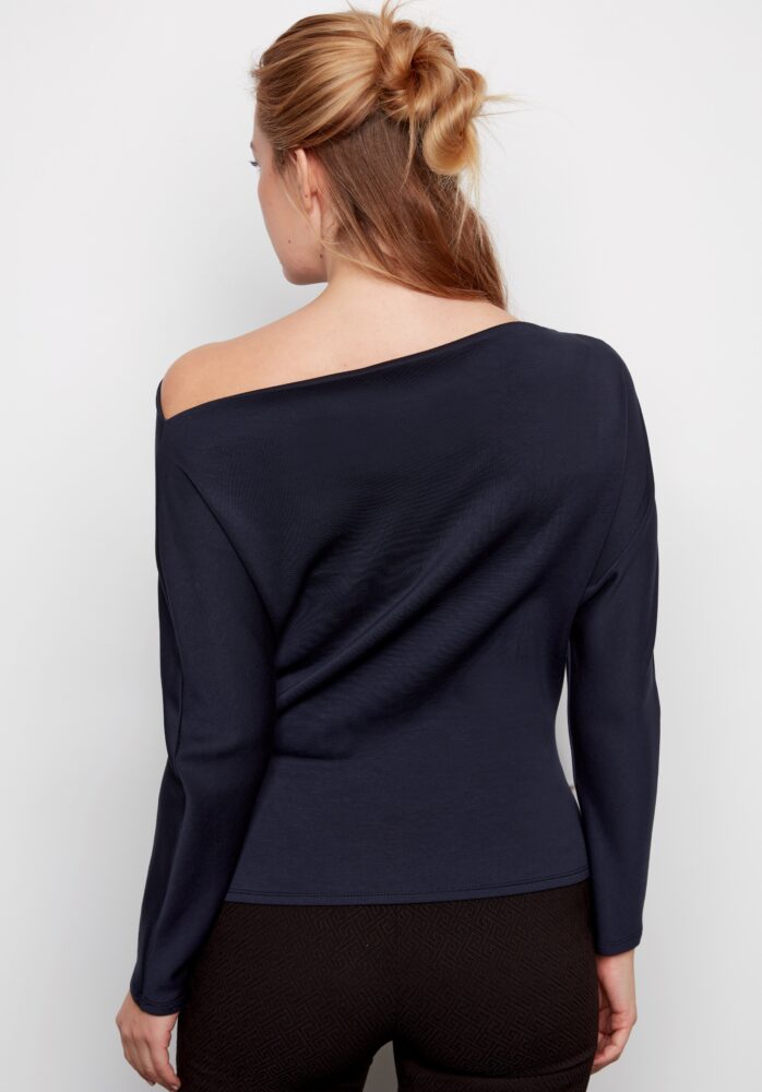 ILTM Long Sleeve Blouse - Navy