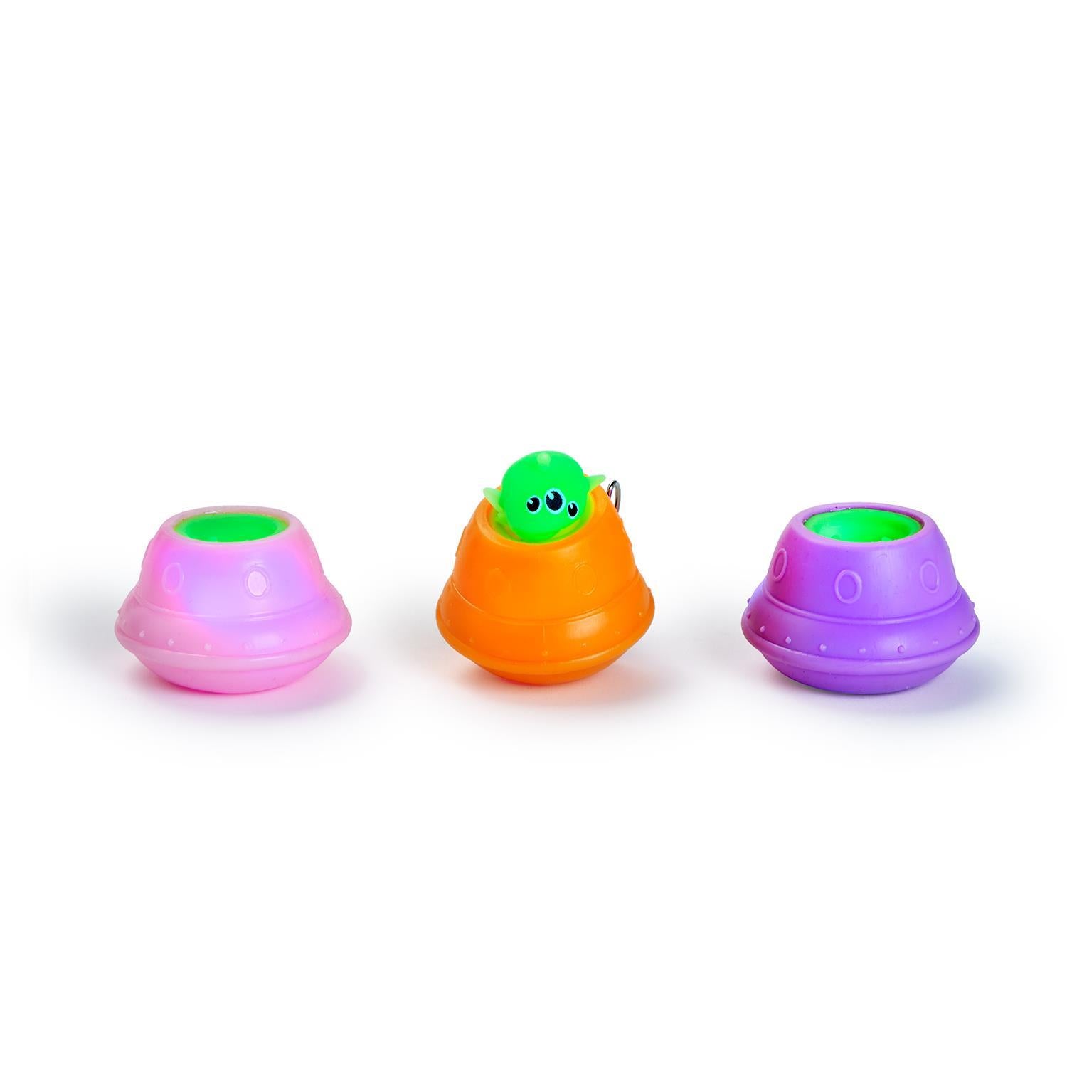 Peek-a-Boo Light Up UFO - (three colors)