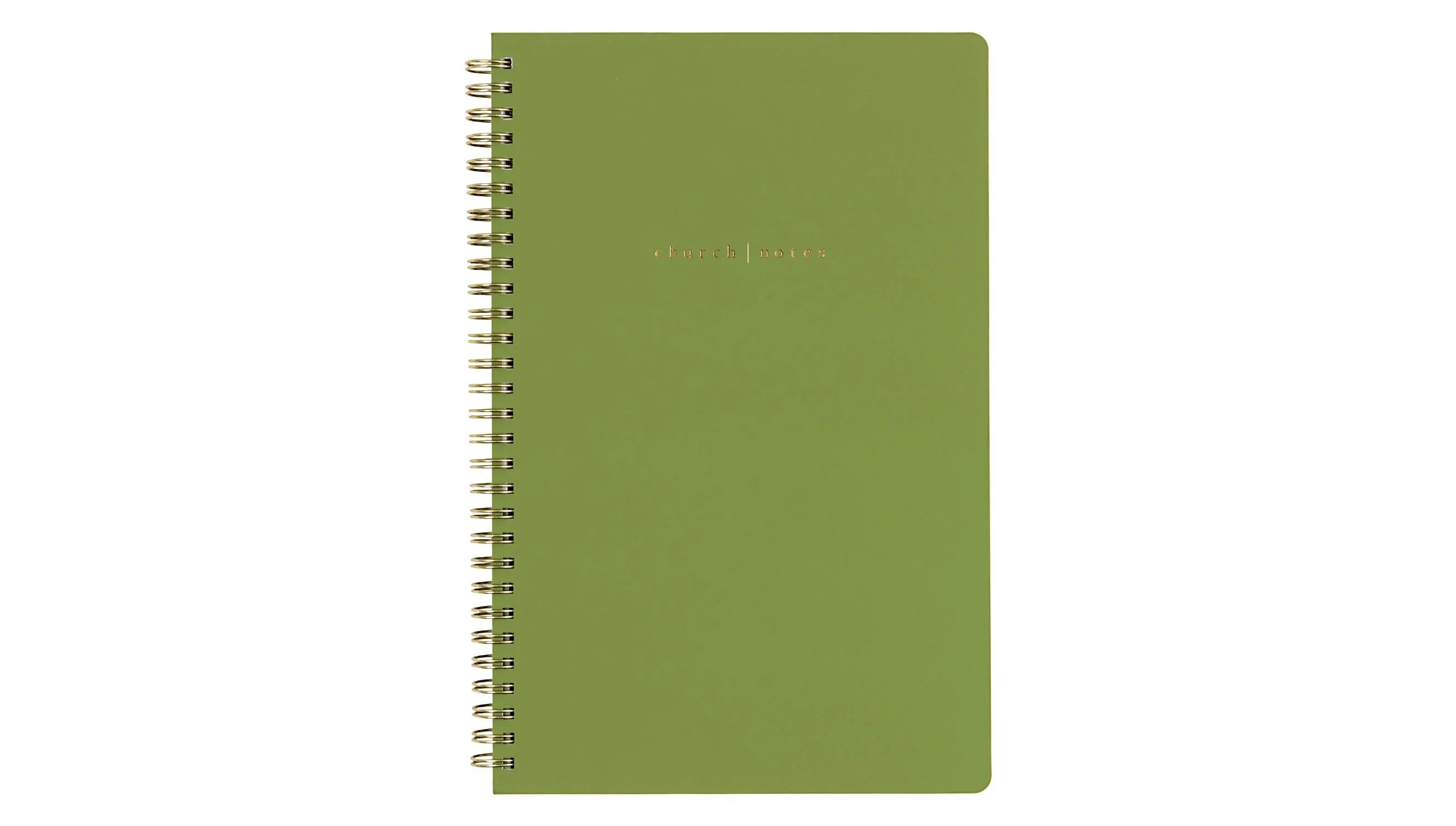 Notebook with Maps - Olive