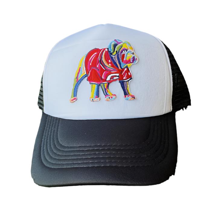 Embroidered Dawg Trucker Hat - Black or Red