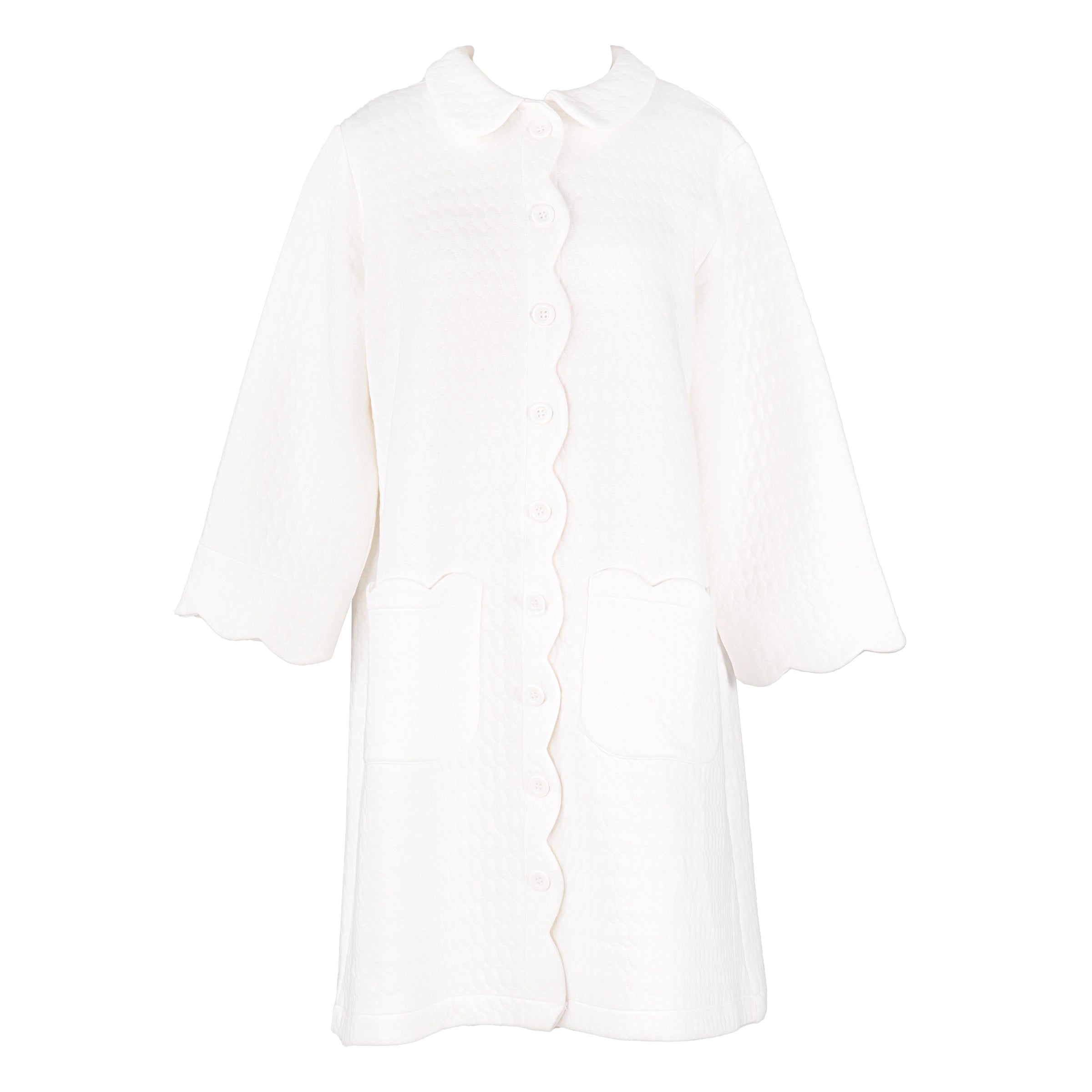 Lenora Vivian Robe - White