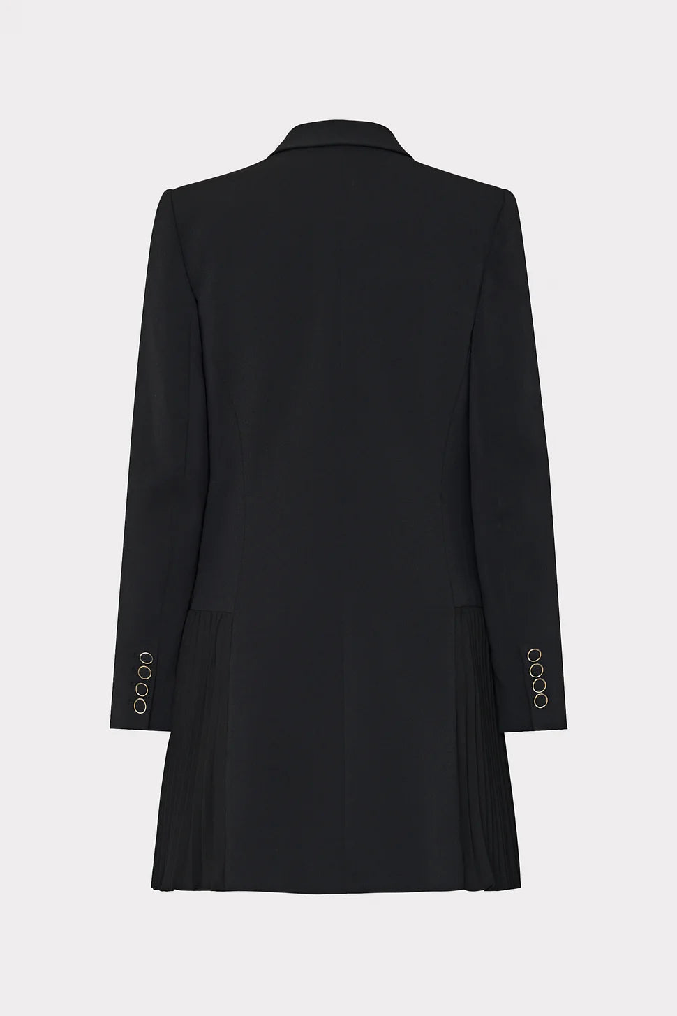 Milly Double Breasted Pleated Blazer Dress