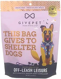 Givpet Chewy Trainers -  Bag Dog Treats - Five Flavors