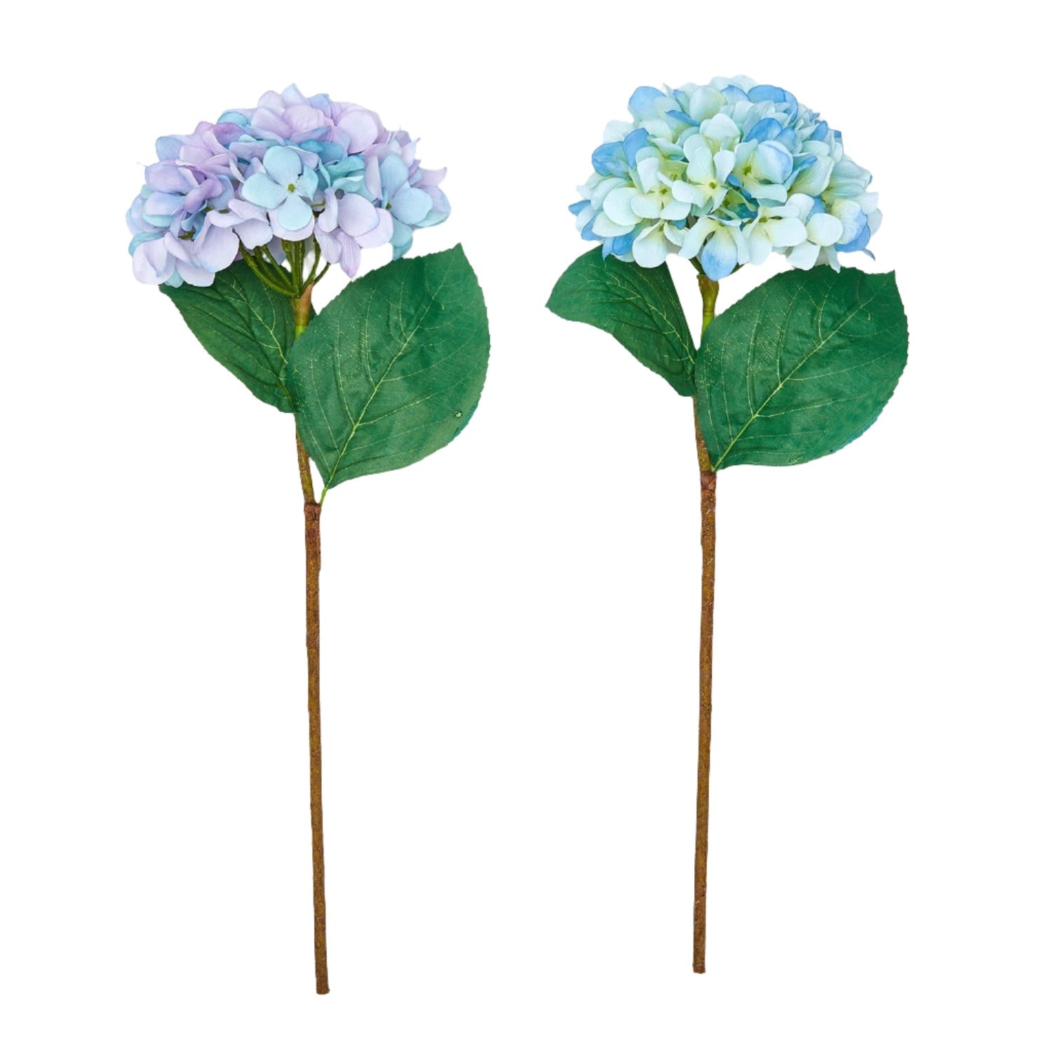 Faux Hydrangea Stem - (two colors)