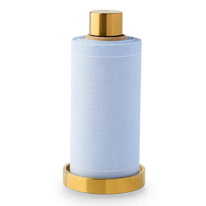 Soft Blue Cocktail Napkin Roll