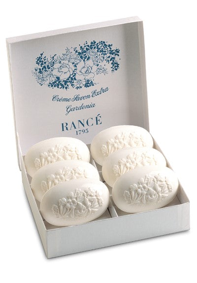 Rancé Gardenia Soapbox- Box Of 6 Soaps