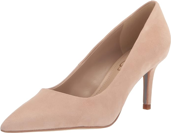 Sam Edelman Vienna Luxe Kid Suede Lea - Cappuccino