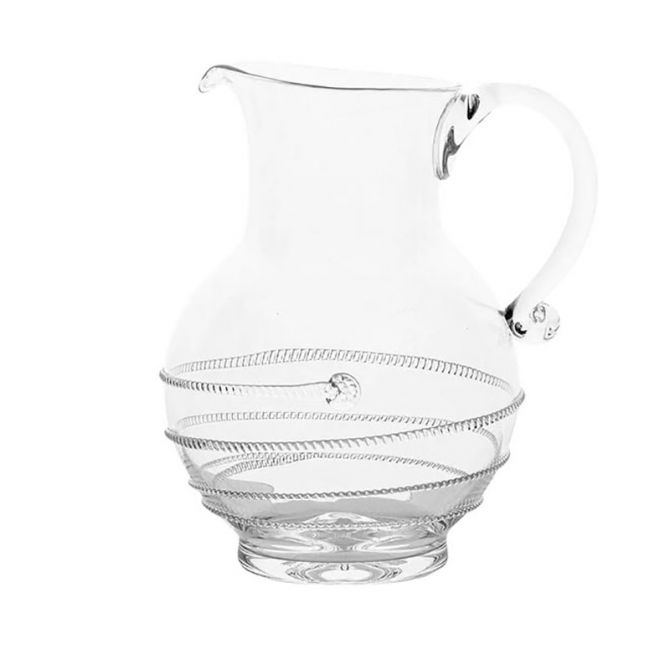 Juliska Amalia Glass Round Pitcher