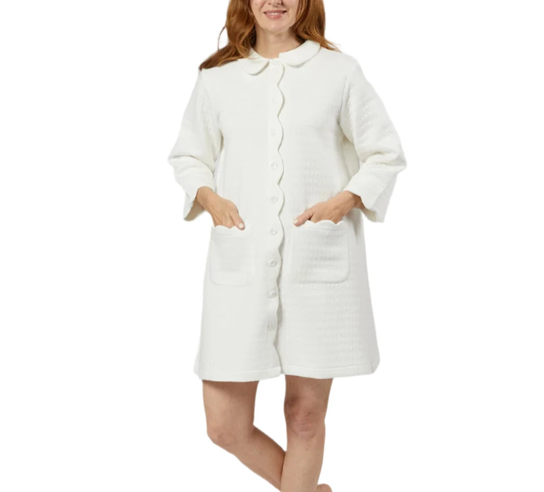 Lenora Vivian Robe - White