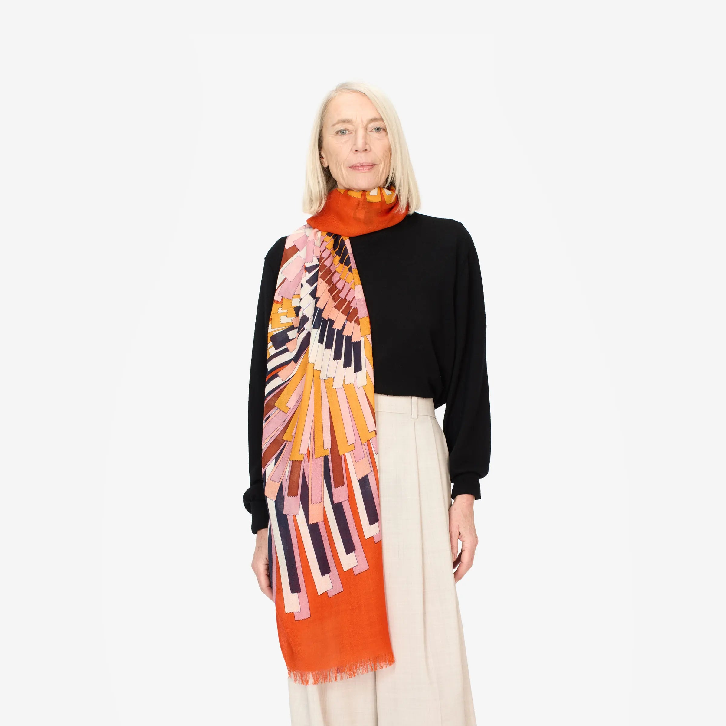 Inoui Editions Scarf - Sirocco Orange