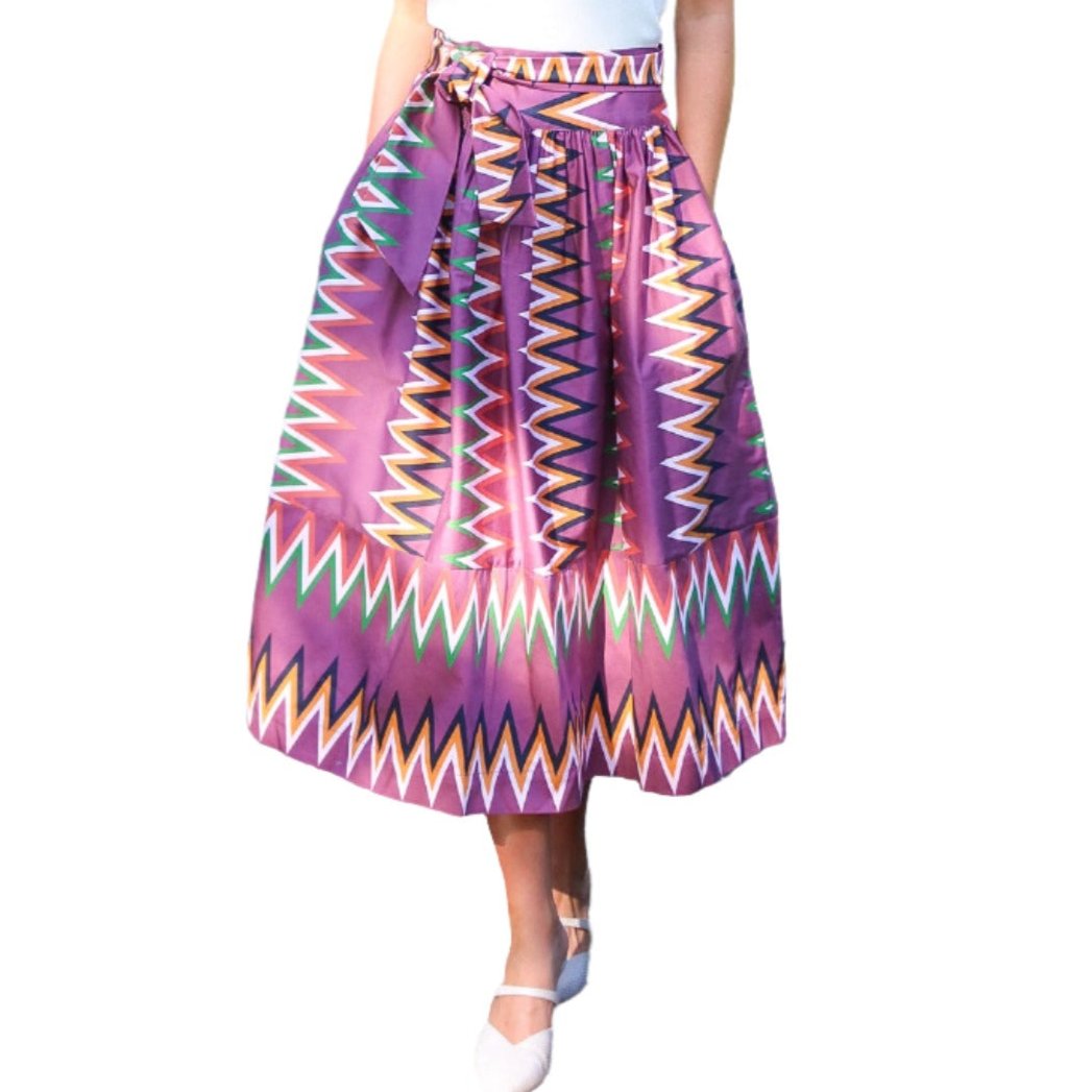 Carolina K Laris Skirt - Zig Zag