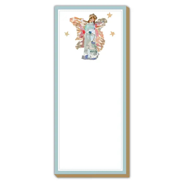 Luxe Skinny Notepad - Blue Angel