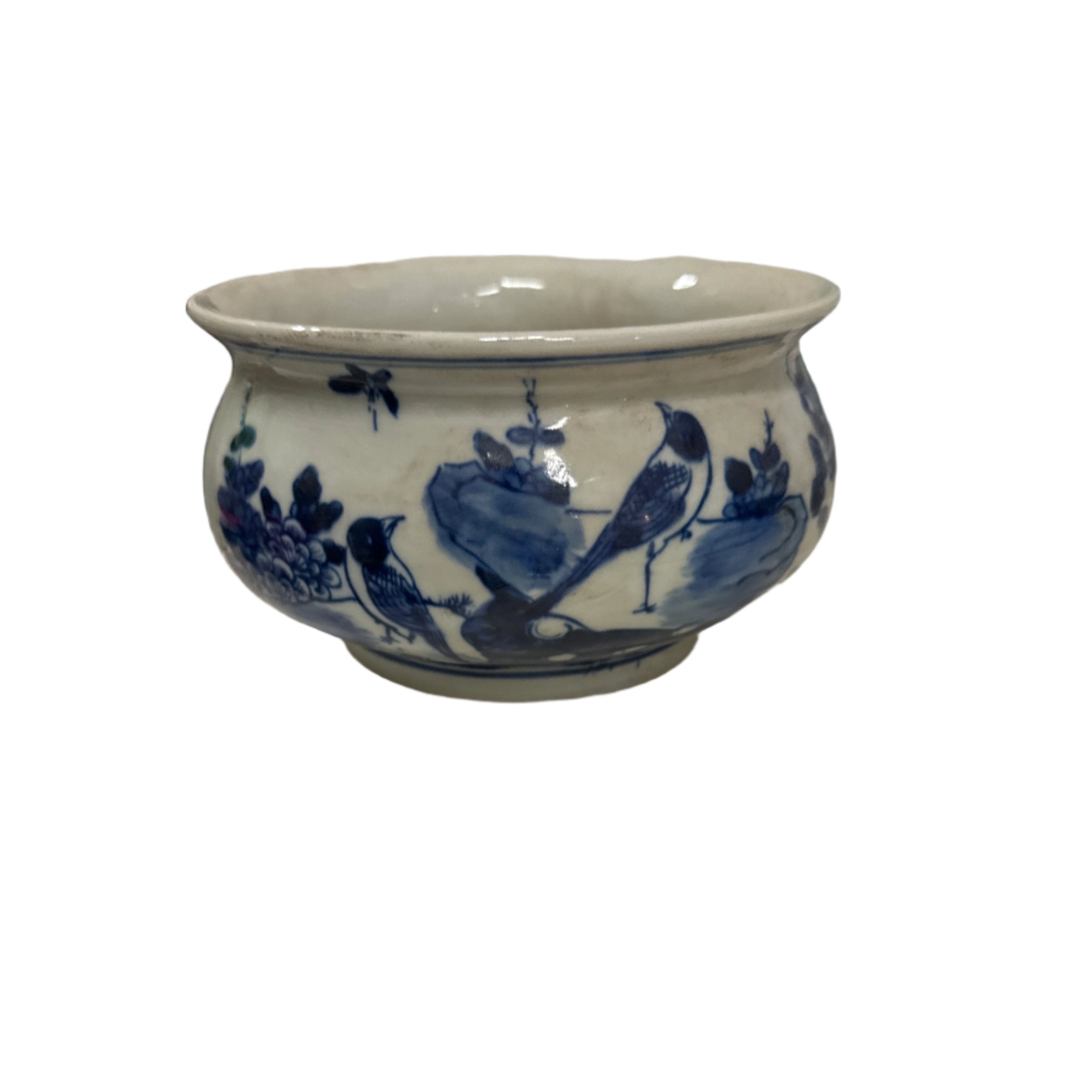 Small Basin - Blue/White