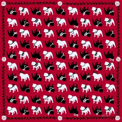 Spirit Bulldog Bandana - Red