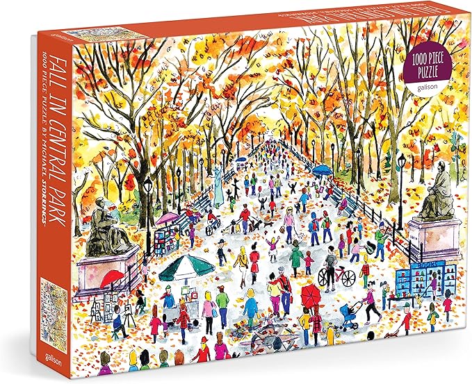 Michael Storrings Fall in Central Park – 1000 Piece Puzzle