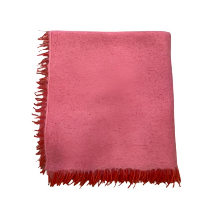 Cashmere Scarf with Eyelash Trim - 5 colors